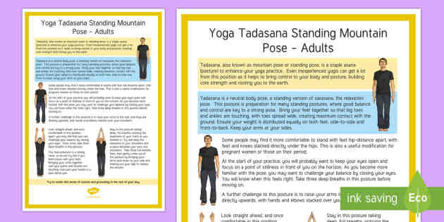 How do you do Tadasana or Mountain Pose?