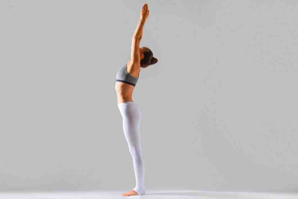 What are the procedure of Tadasana Class 12?