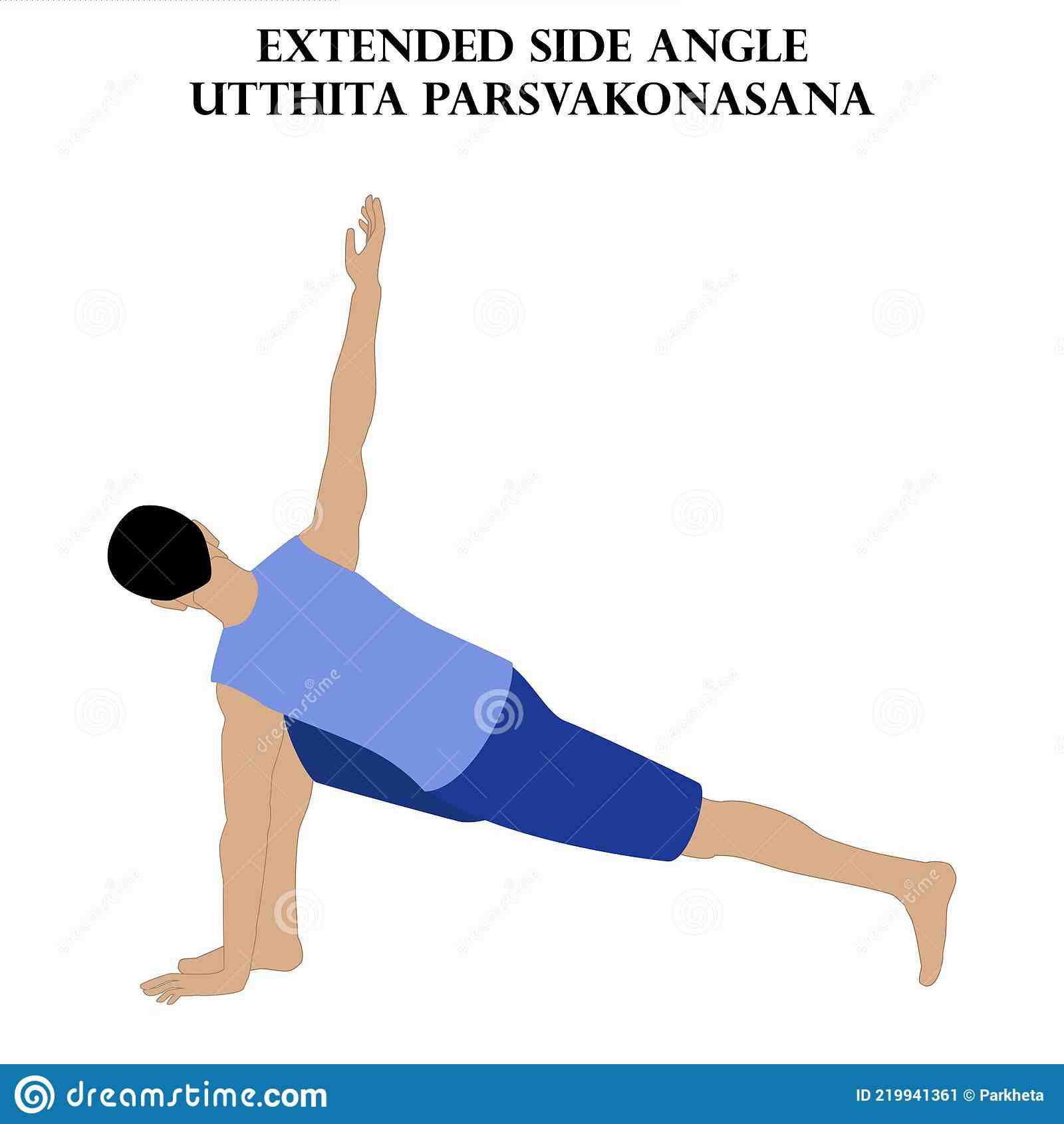 What is the Sanskrit word for triangle pose?