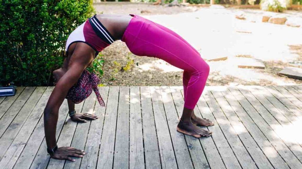 Which asana is known as wheel posture?