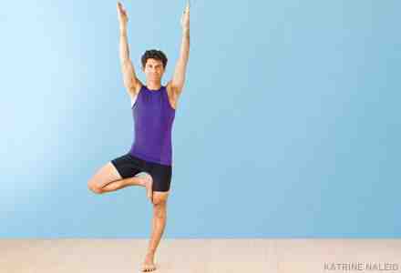 What does the Tree Pose symbolize?